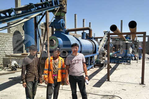 carbonization machine