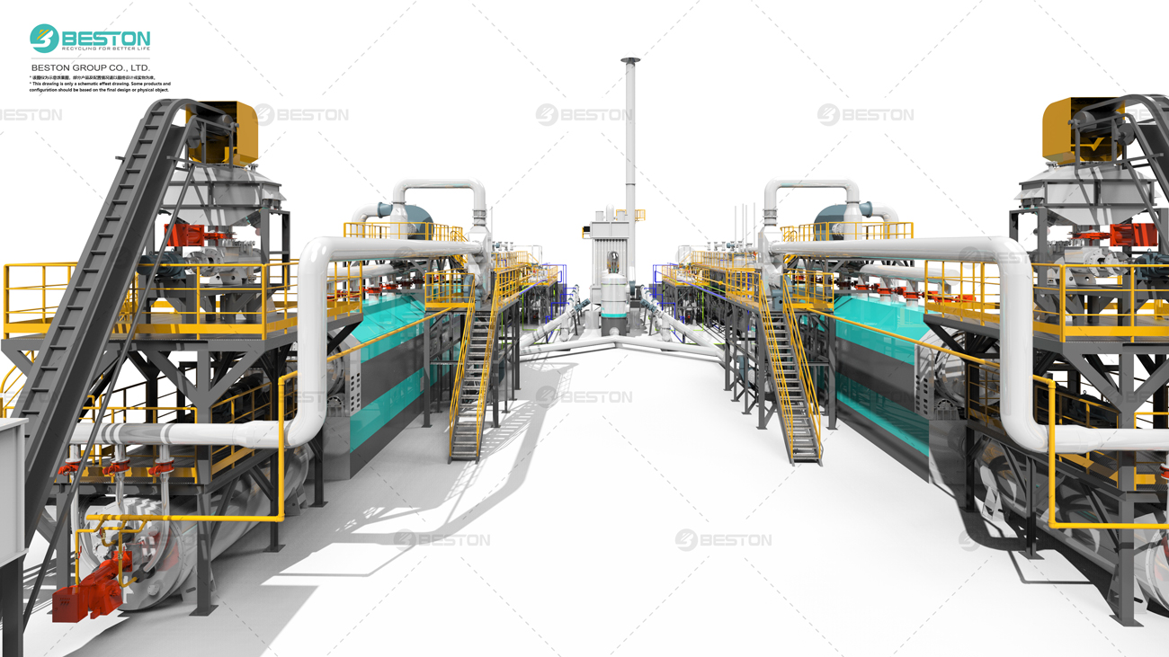 Beston-Continuous-Plastic-Pyrolysis-Machine