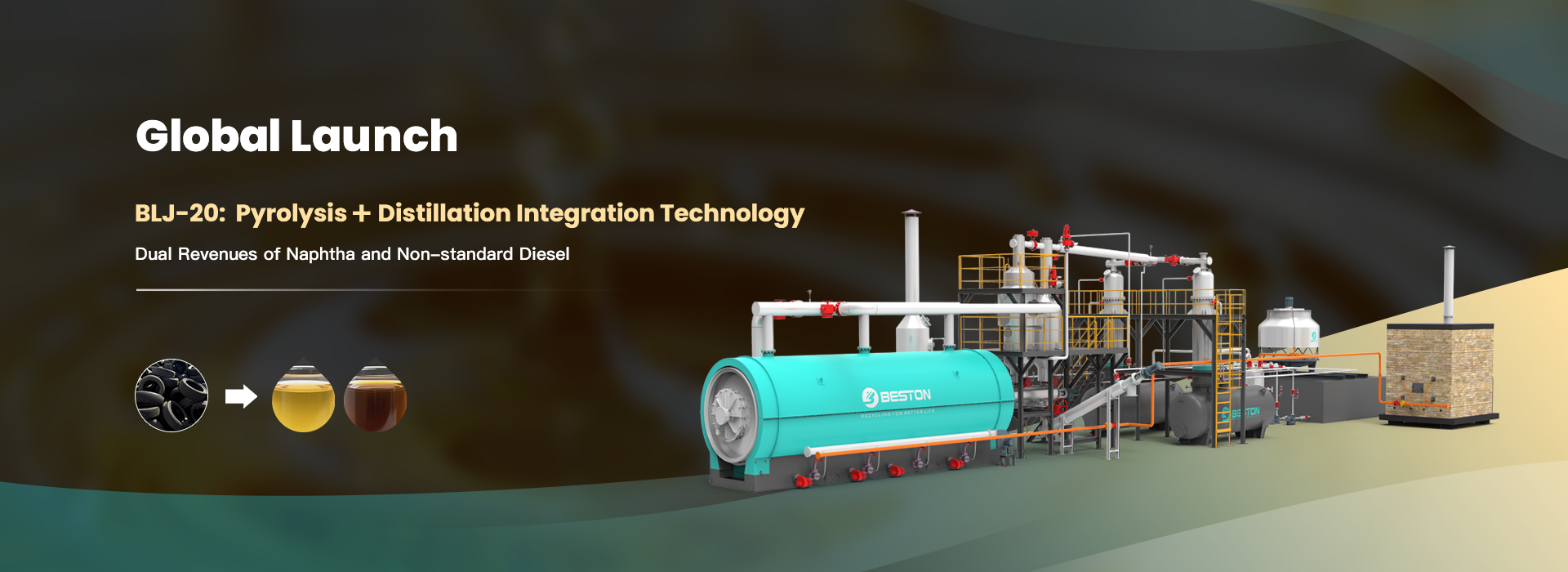 Tyre Pyrolysis Plant Banner